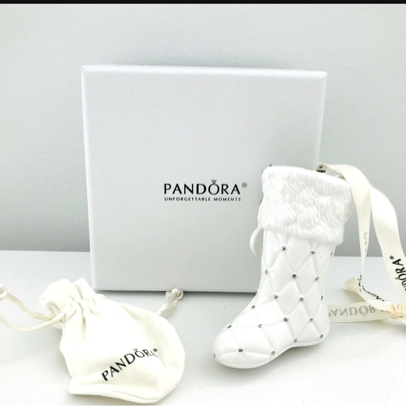 Pandora Other - Christmas NEW Ceramic Ornament Authentic Pandora in original box.